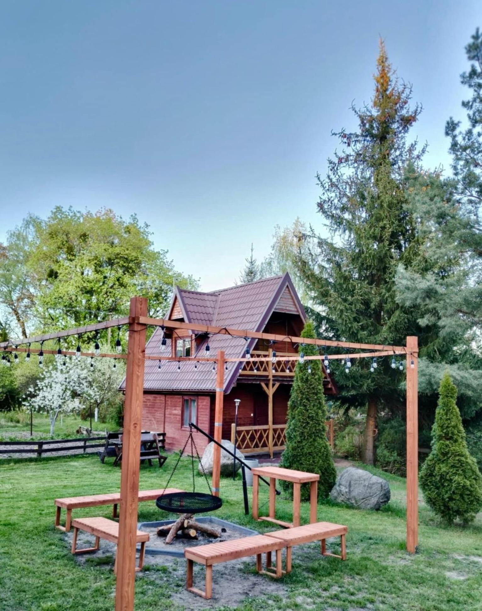 Pod Kogutkiem Villa Kruklanki Buitenkant foto