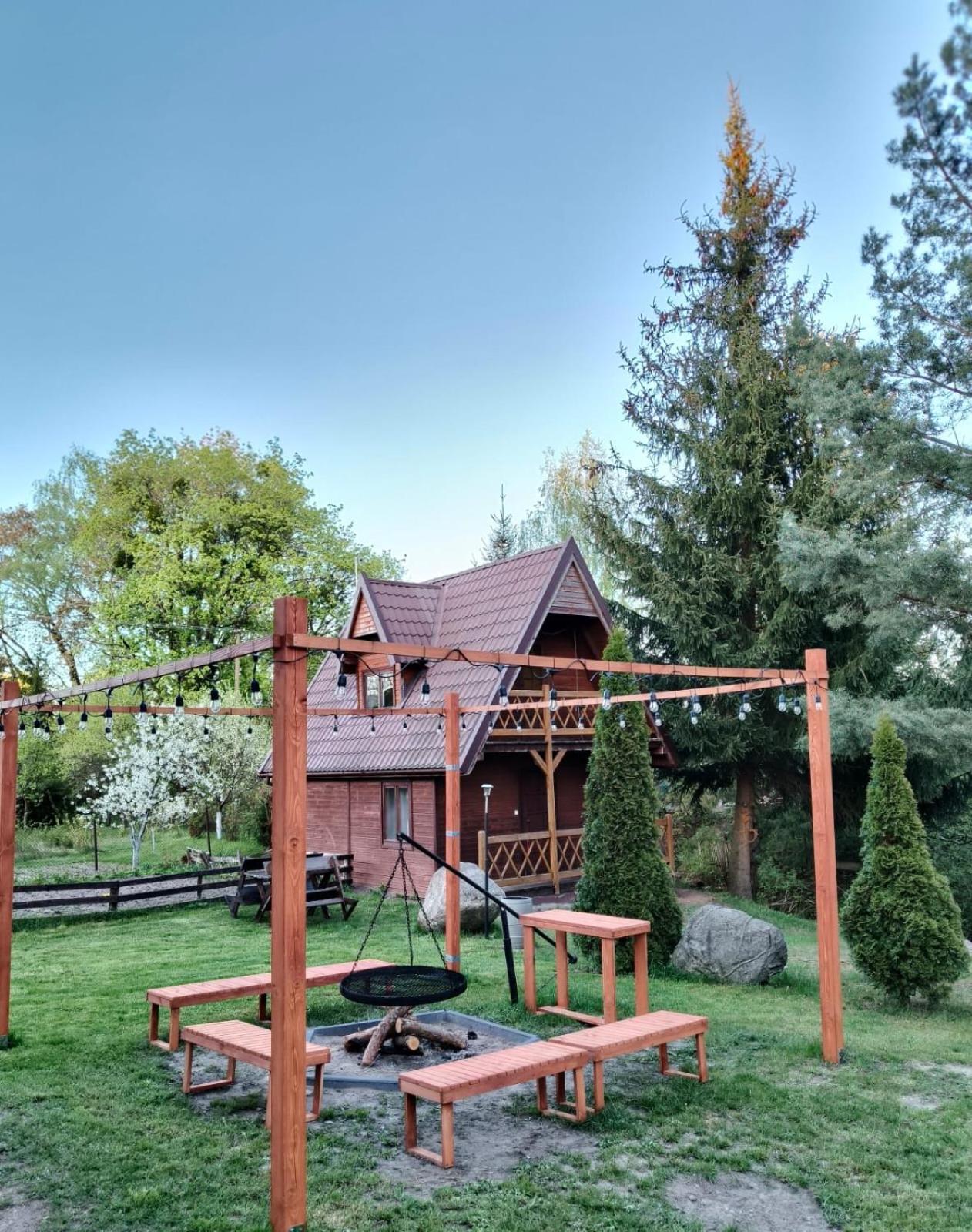 Pod Kogutkiem Villa Kruklanki Buitenkant foto